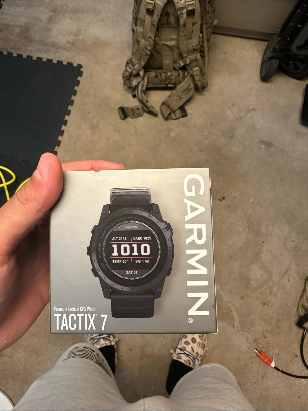 Garmin Tactix 7 Tactical GPS Watch - Black